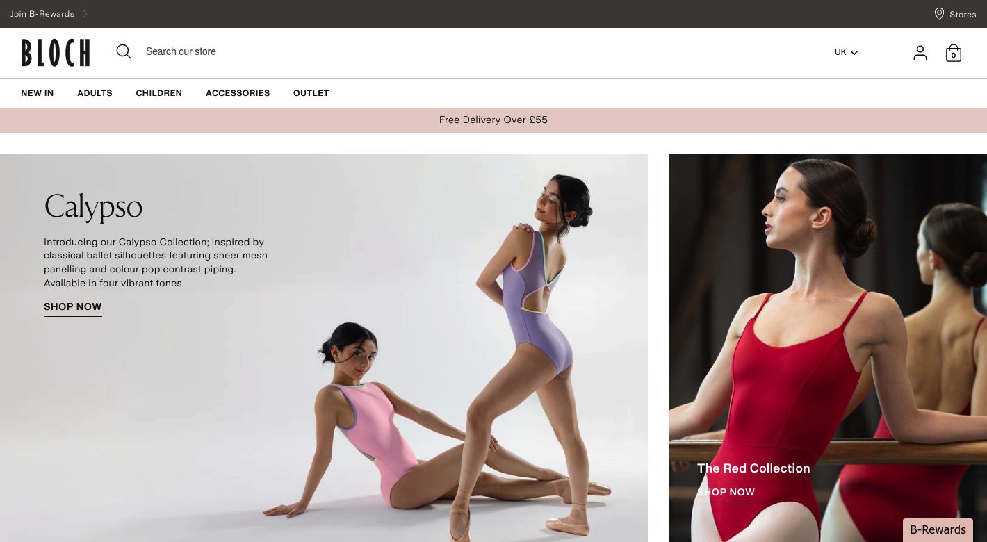 Bloch Dance Website