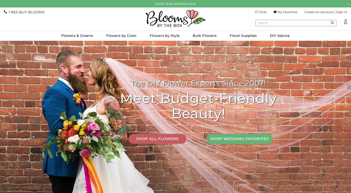 BloomsByTheBox.com Website