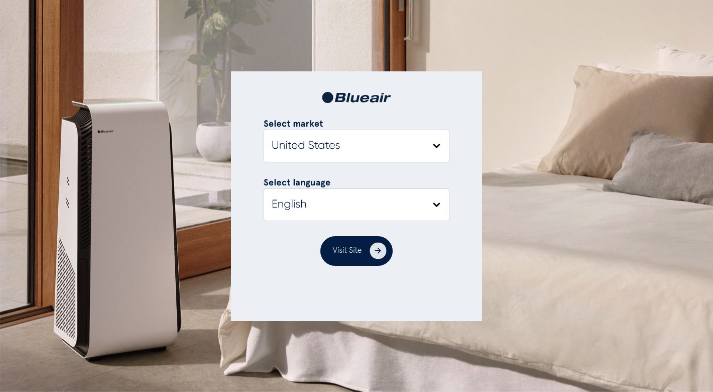 Blueair Website