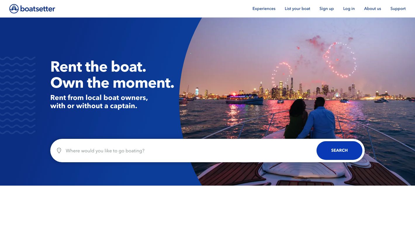 Boatsetter Website