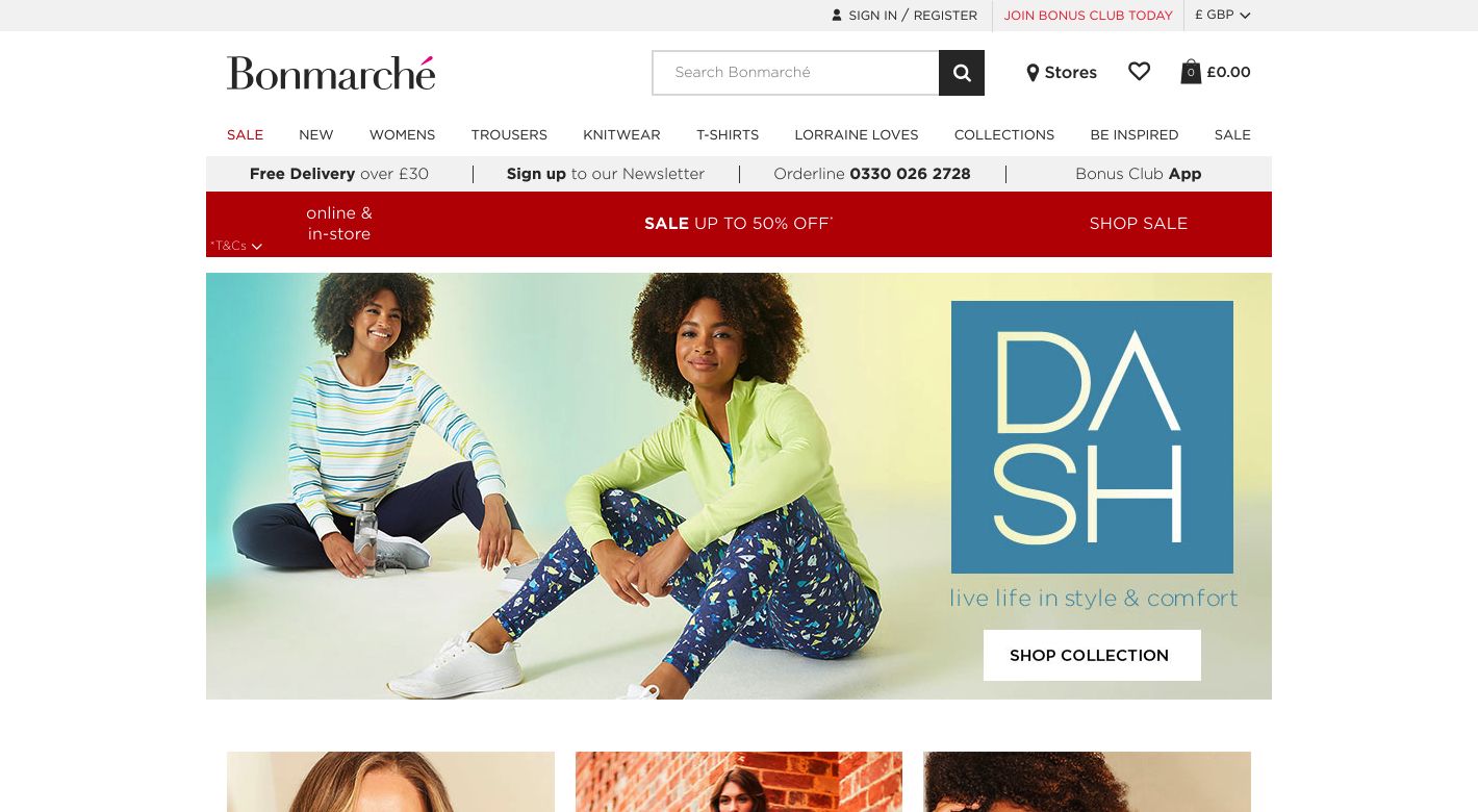 Bonmarche Website