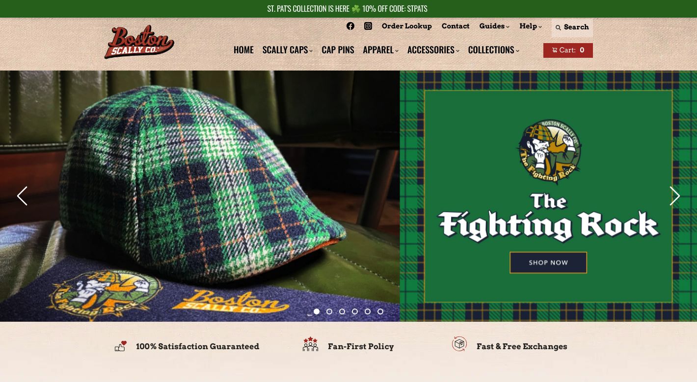 Boston Scally Company Website