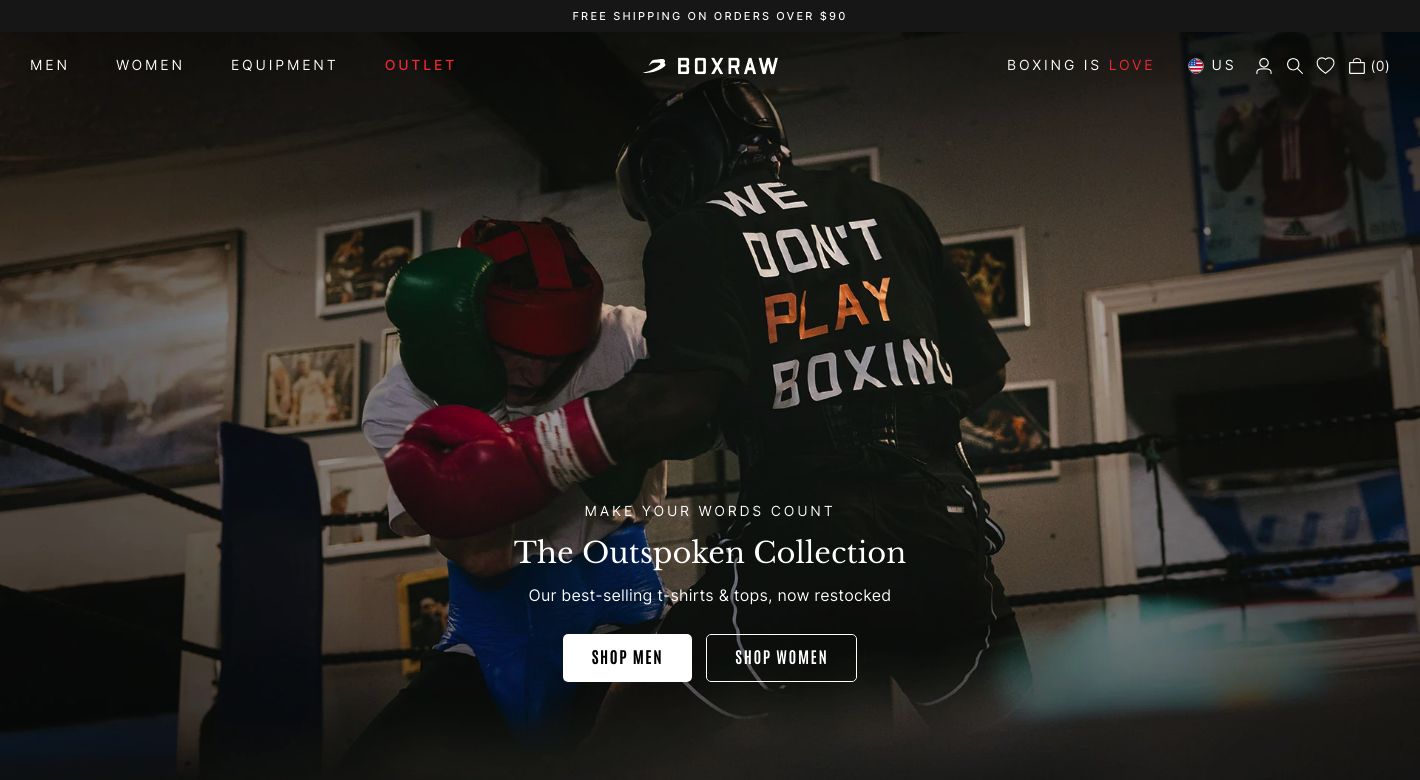 Boxraw Website