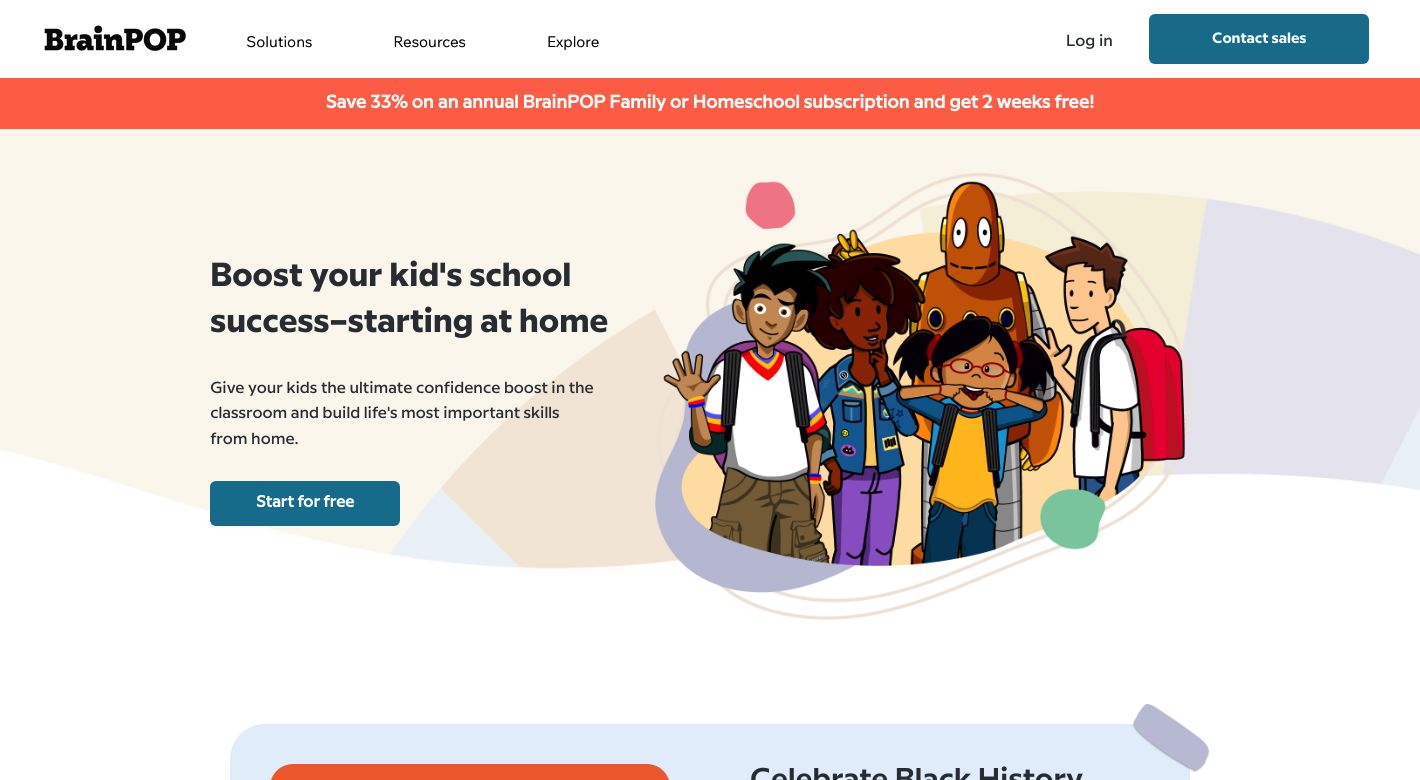 BrainPOP Website