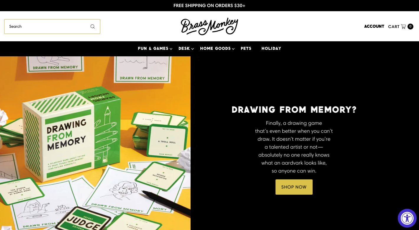 Brass Monkey Website