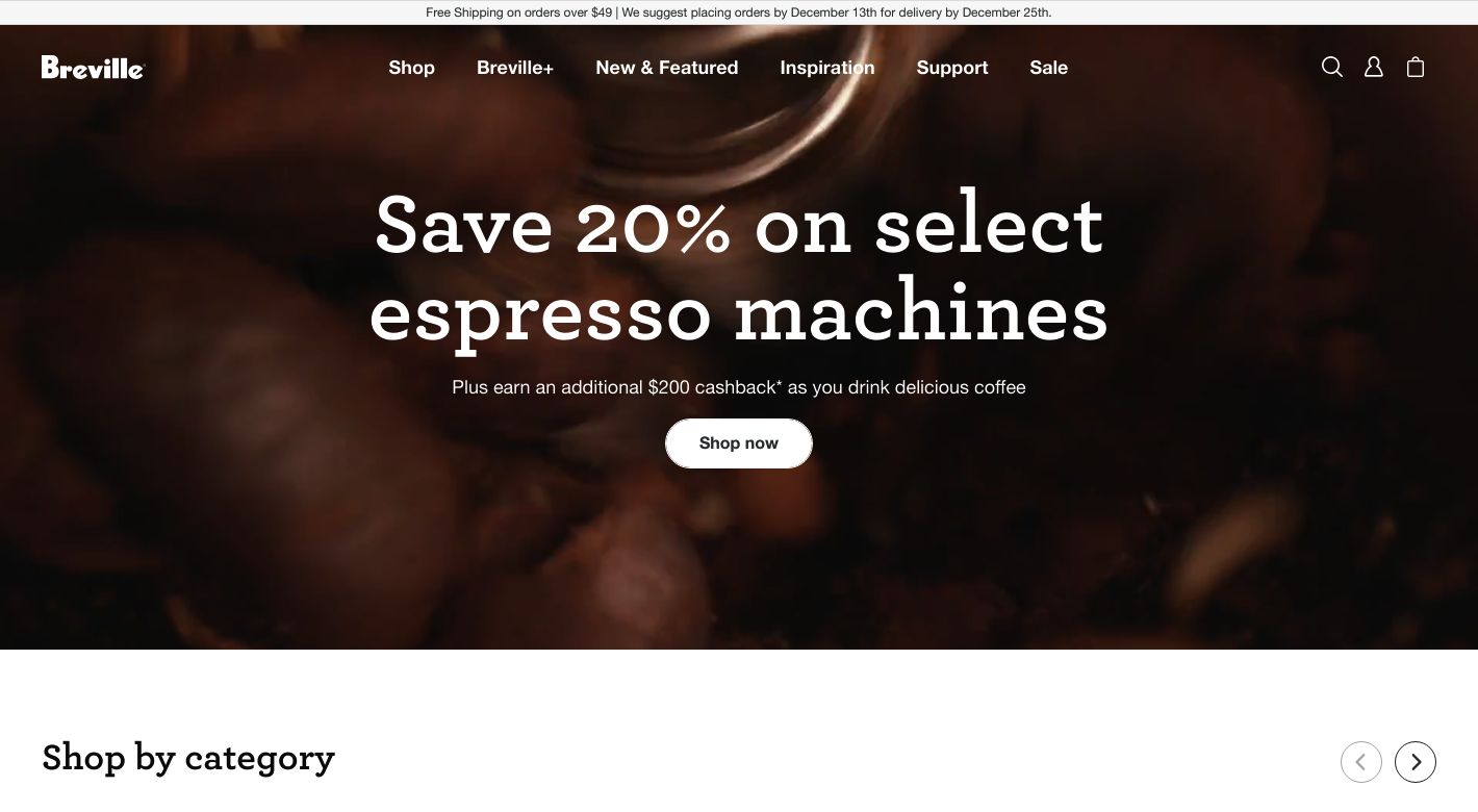 Breville Website