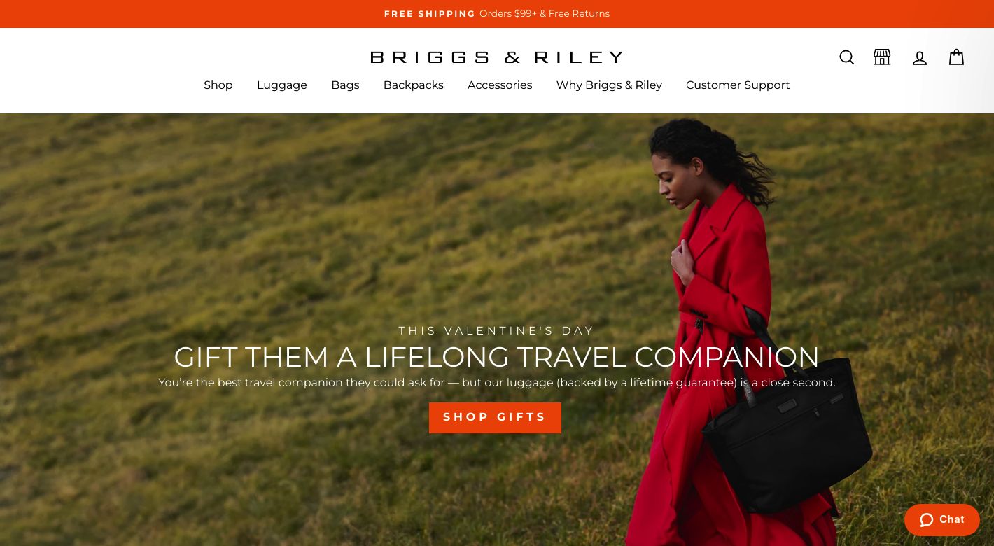 Briggs & Riley Website