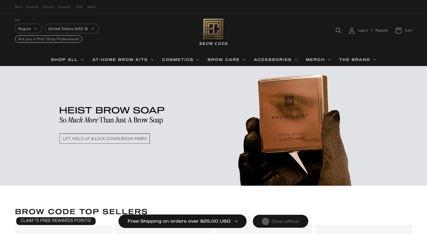 Brow Code Website