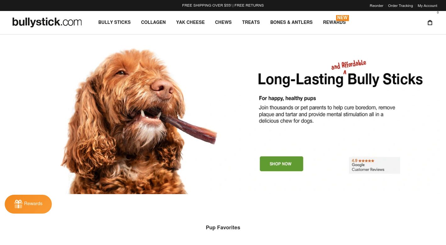 Bully Stick Website