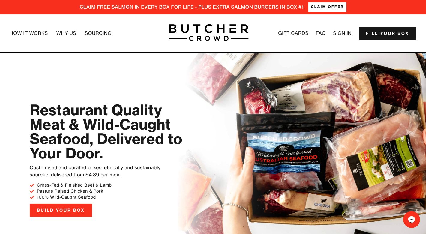 ButcherCrowd Website