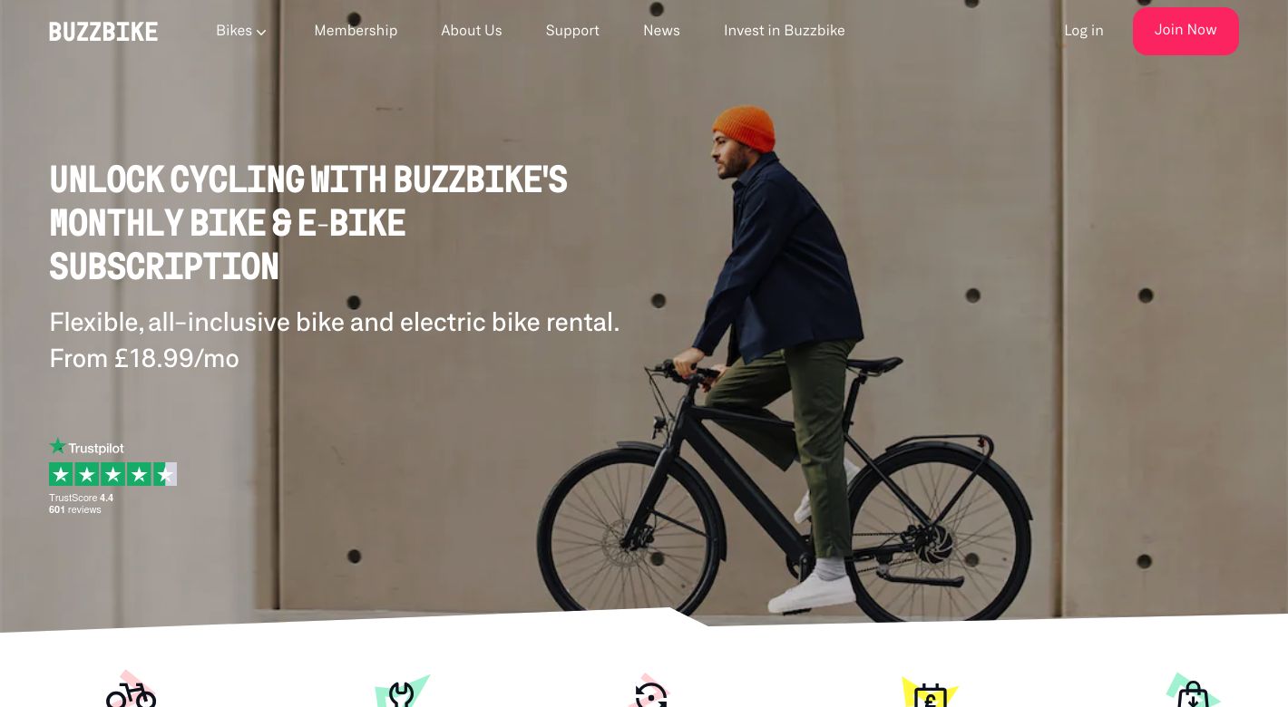 Buzz Bikes Website