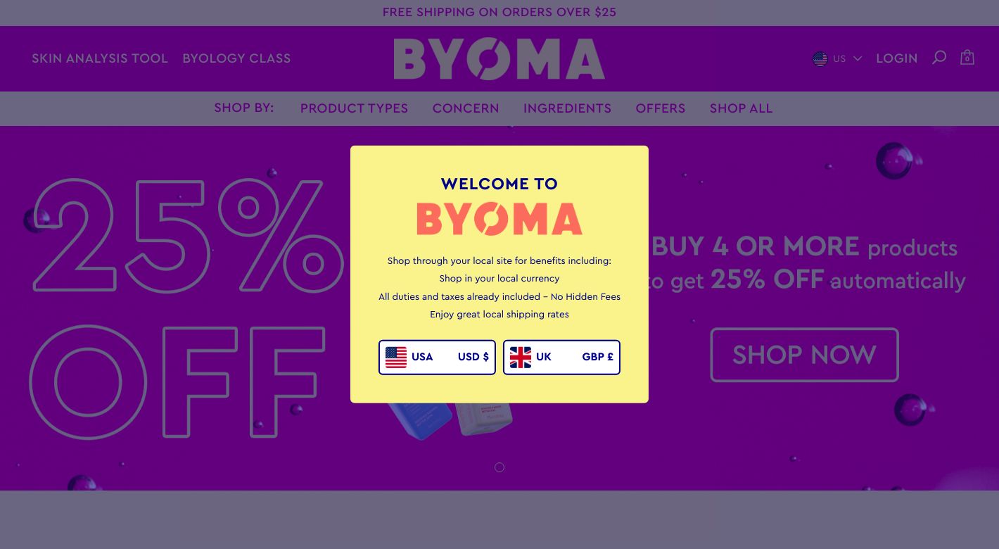 Byoma Website
