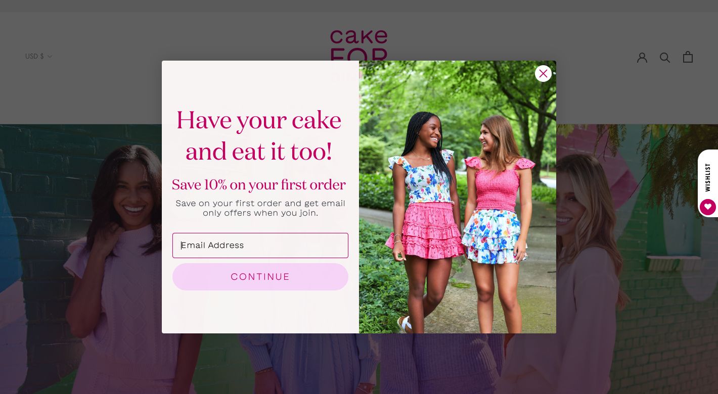 Cake For Dinner Website