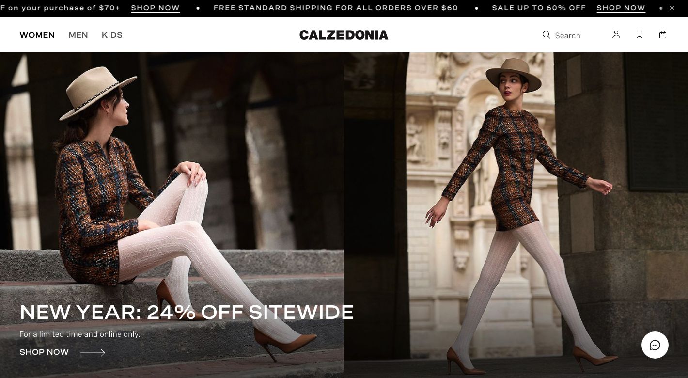 Calzedonia Website