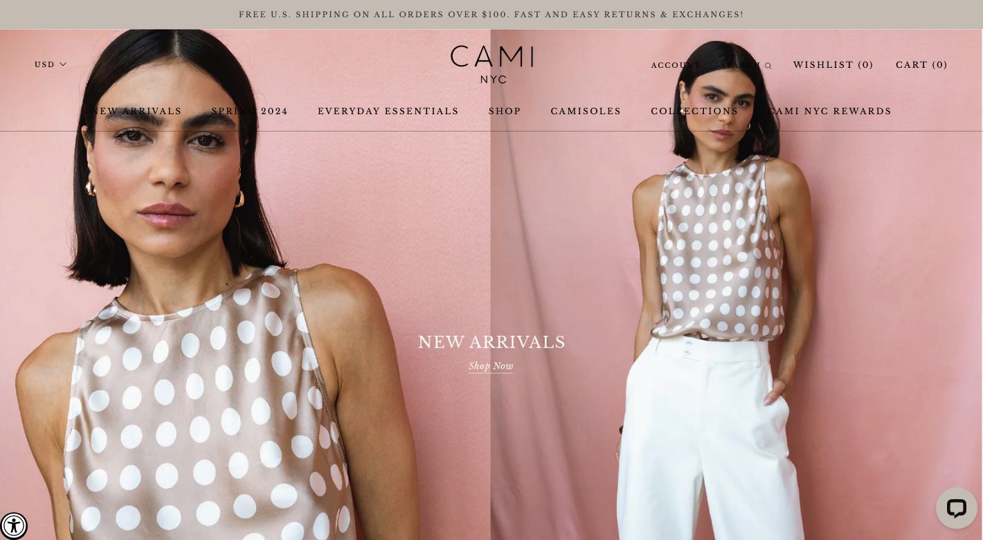 CAMI NYC Website