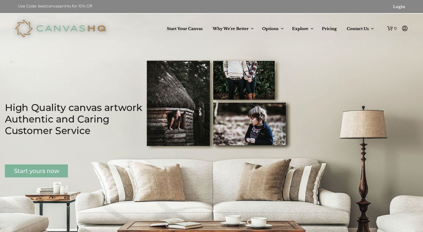 CanvasHQ Website