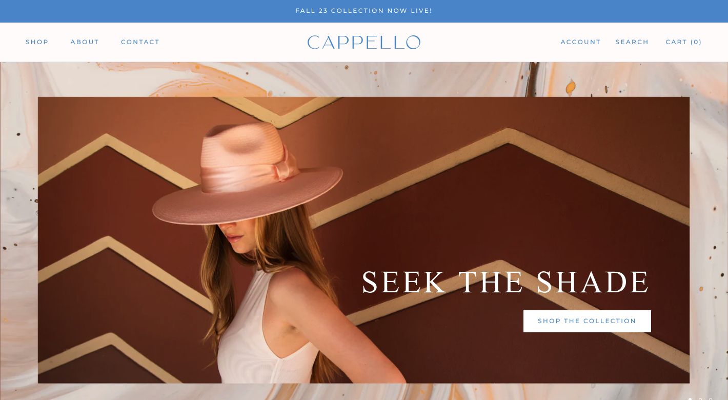 Cappello Website