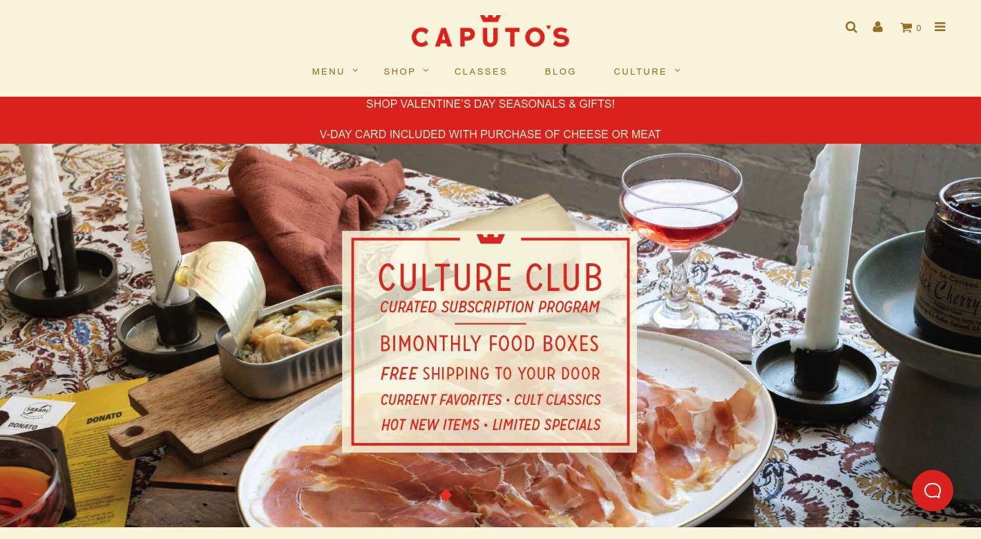 Caputo's Online Website