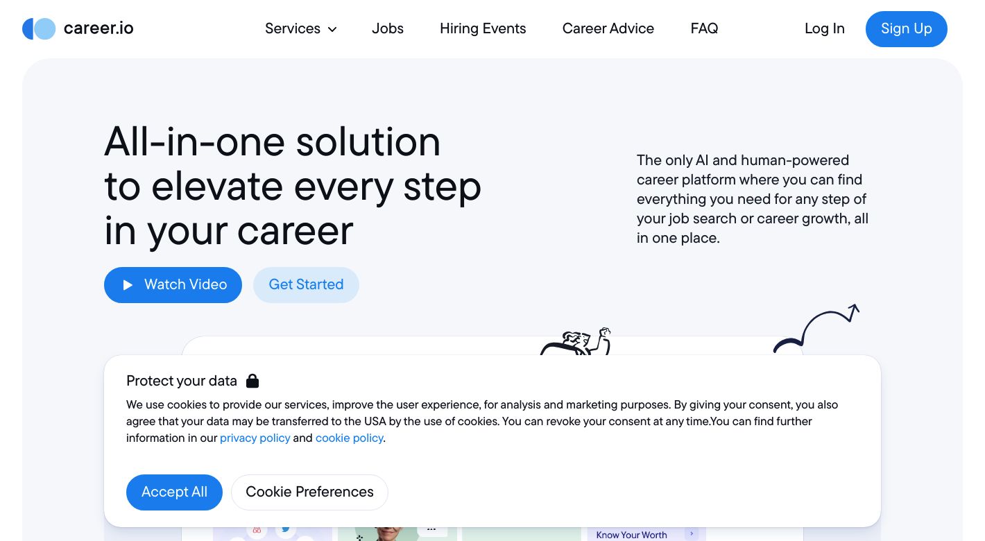 Career.io Website