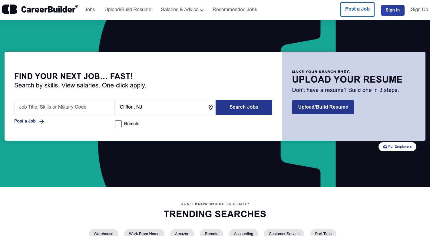 CareerBuilder Website