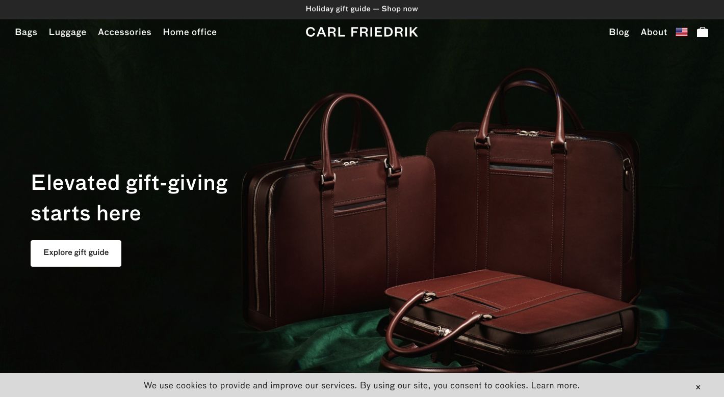 Carl Friedrik Website