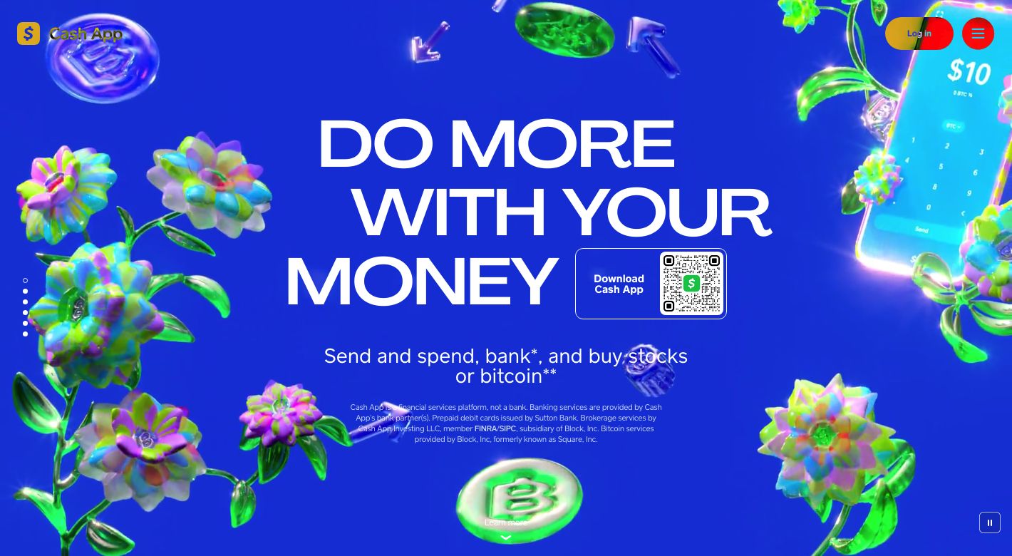 Cash App Website