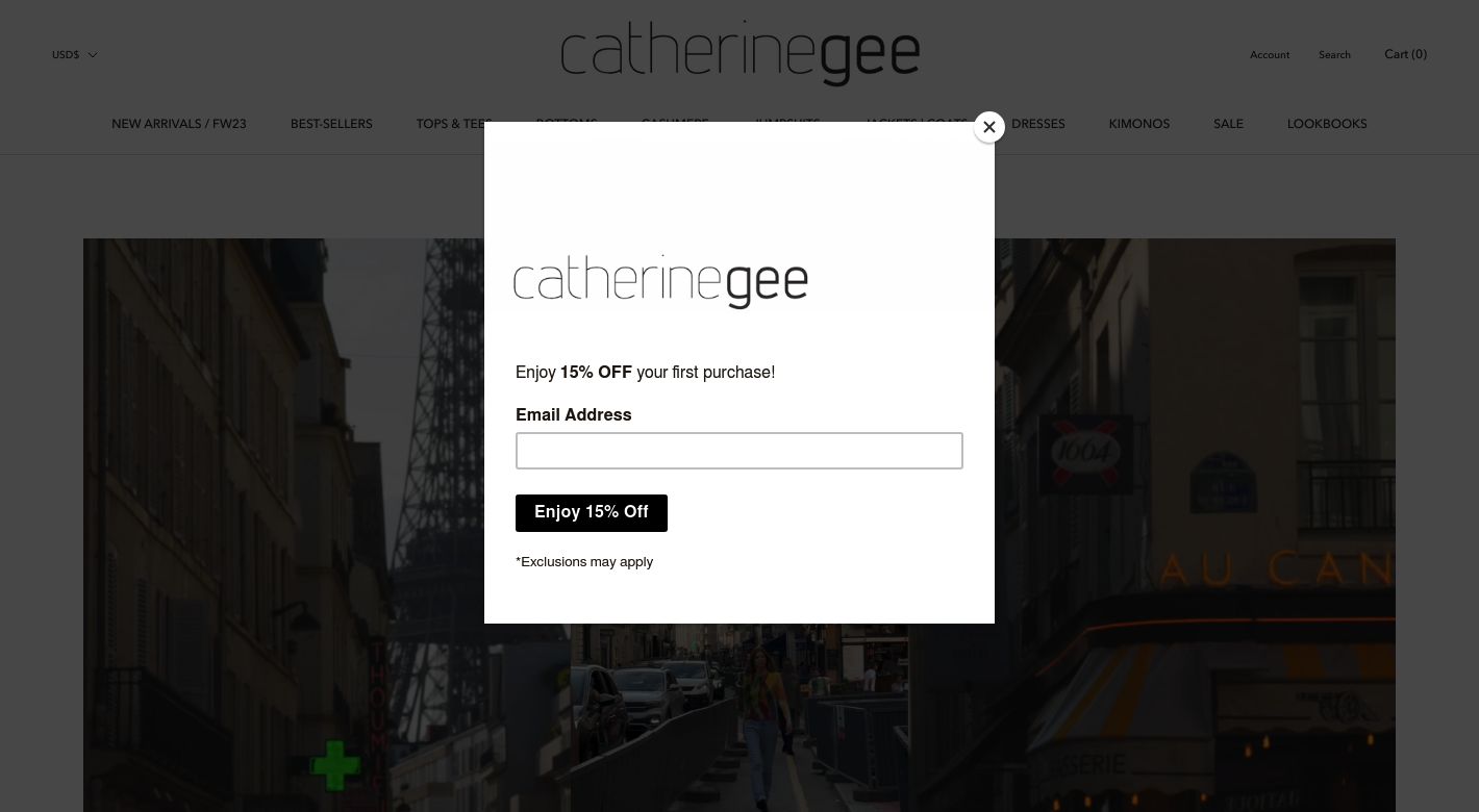 Catherine Gee Website