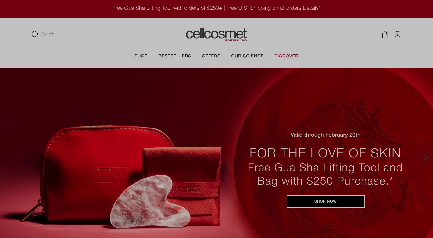 Cellcosmet Website