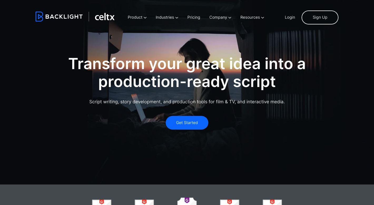 Celtx Website