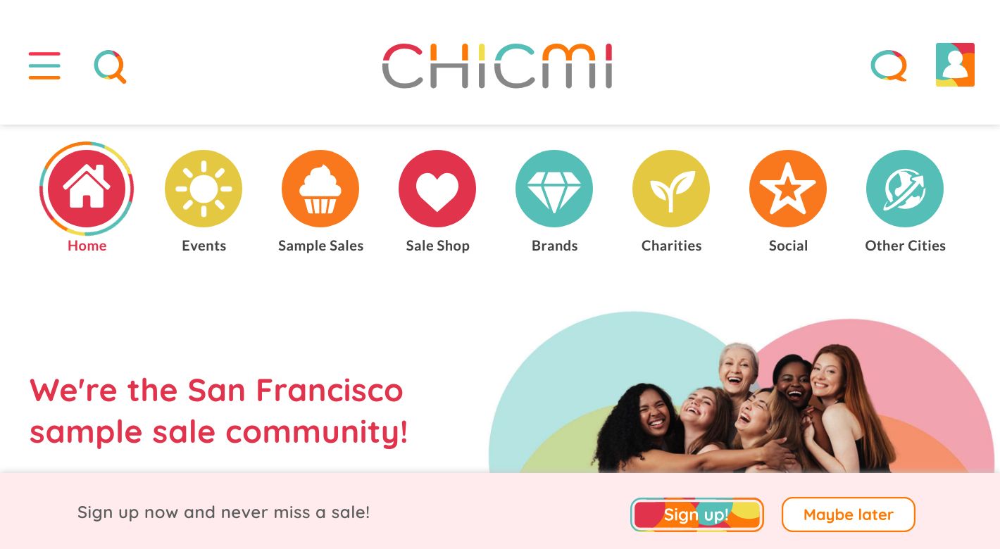 Chicmi Website