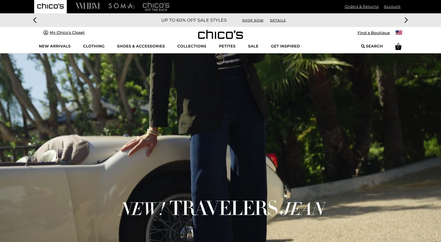 Chico's Website