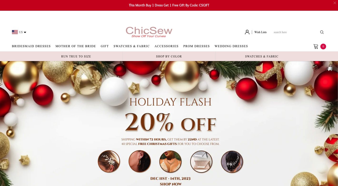 ChicSew Website