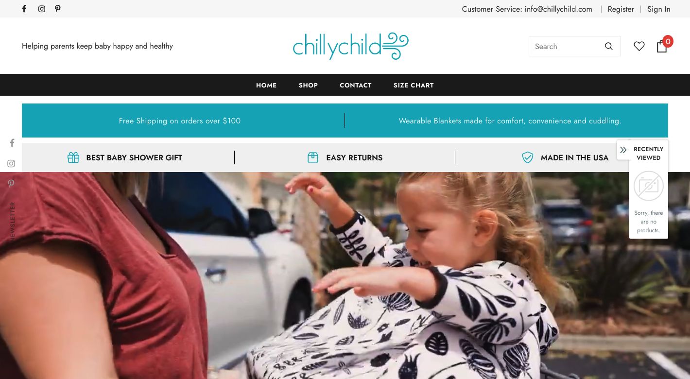 Chilly Child Website