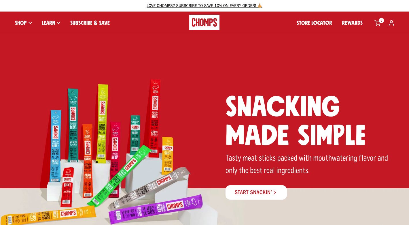 Chomps Website