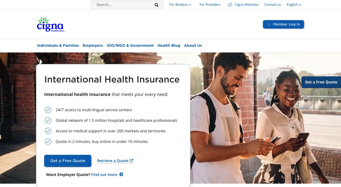 Cigna Website