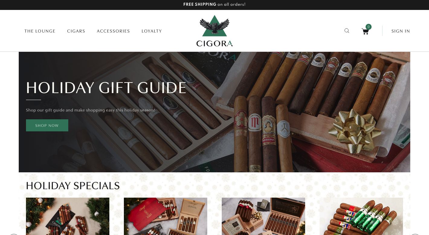 Cigora Website