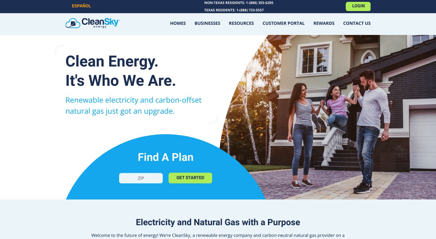 CleanSky Energy Website