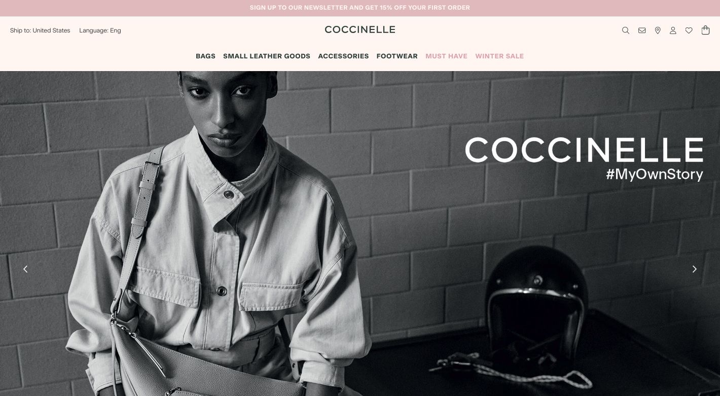 Coccinelle Website