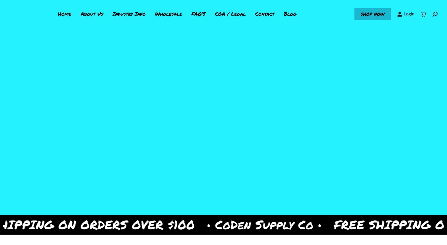 Coden Supply Co Website