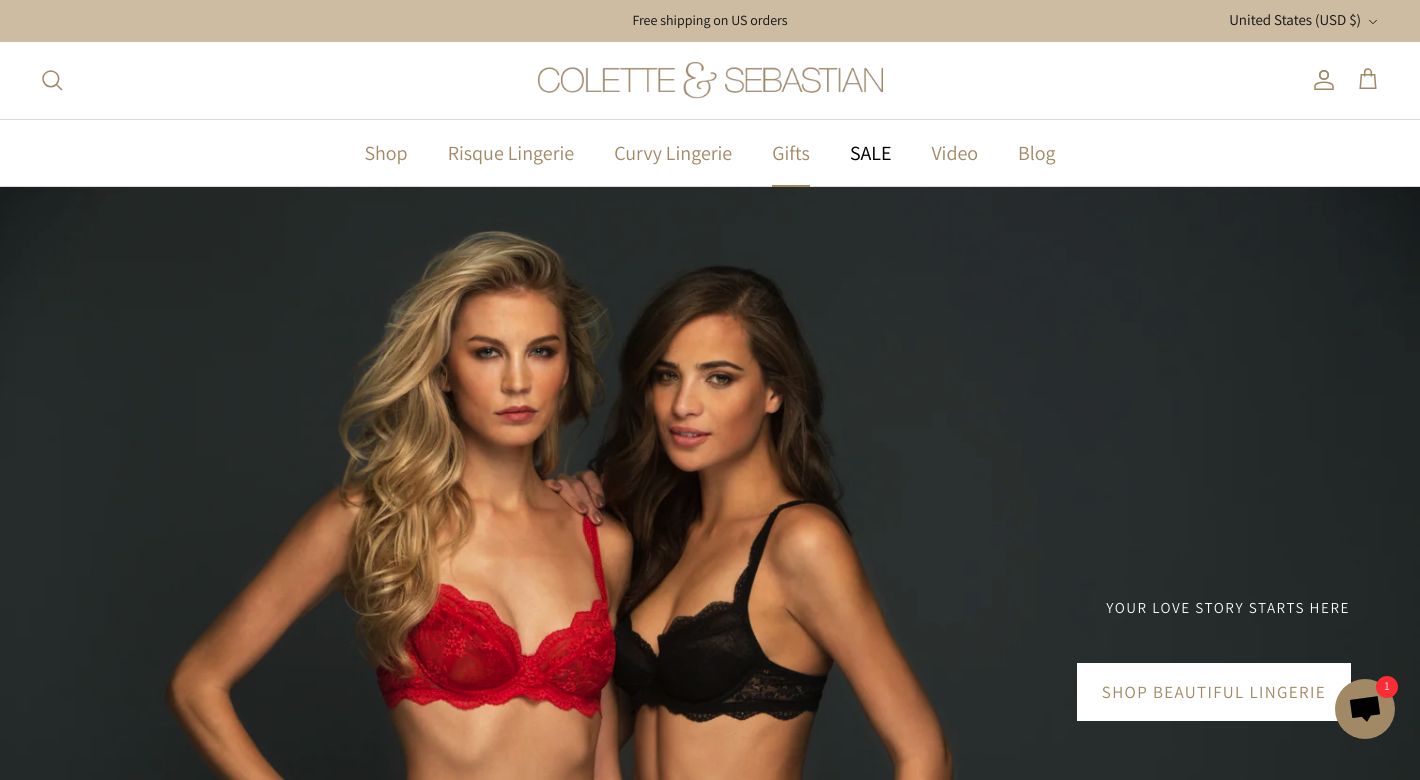 Colette and Sebastian Website