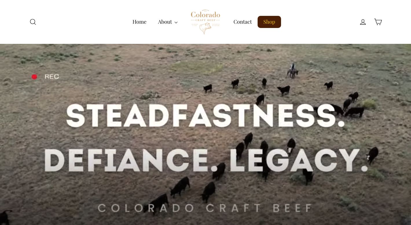 Colorado Craft Beef Website