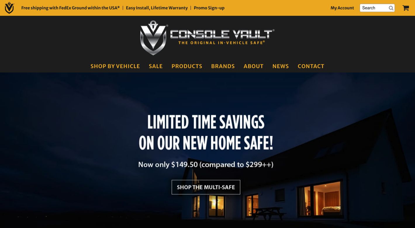 Console Vault Website