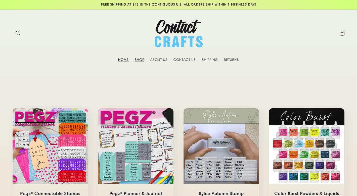 Contact Crafts Website