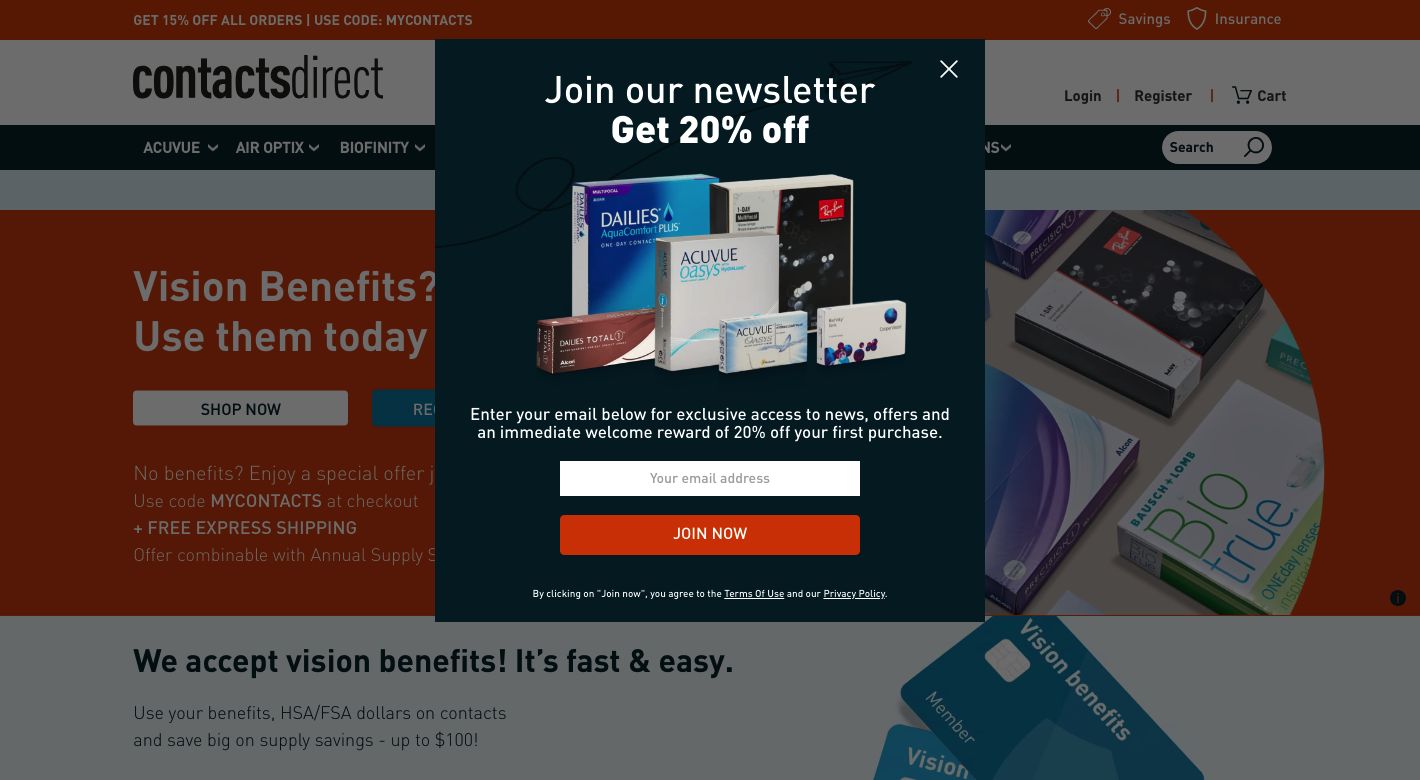 ContactsDirect Website