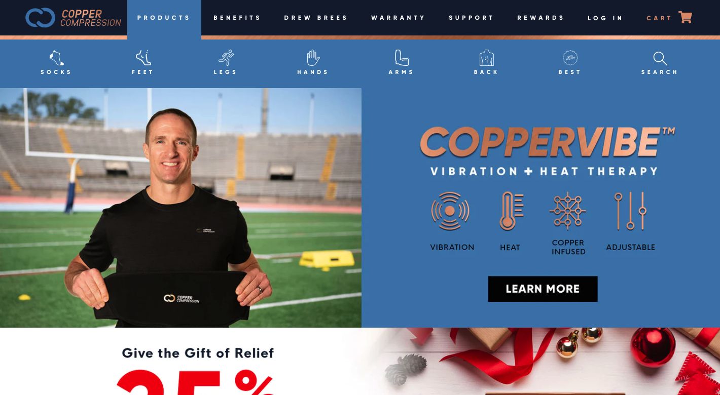 Copper Compression Website