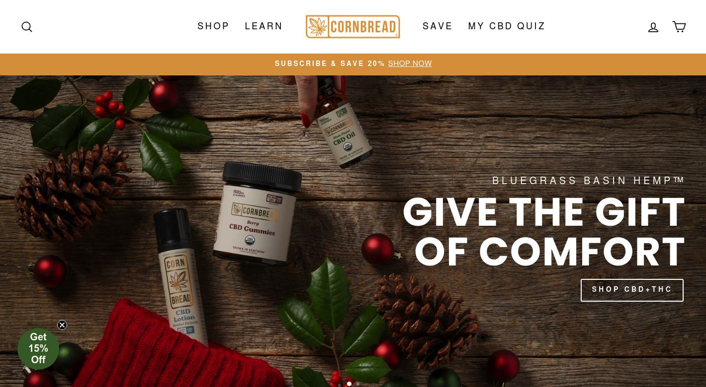 Cornbread Hemp Website