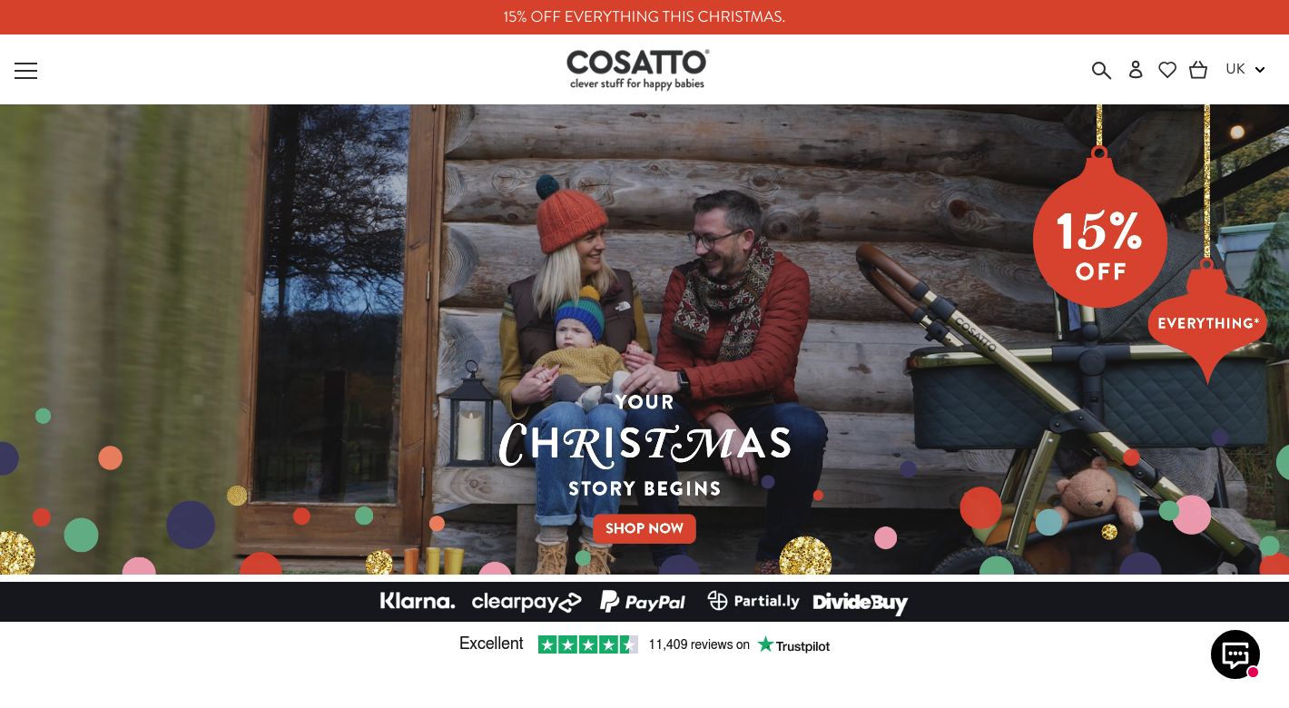 Cosatto Website