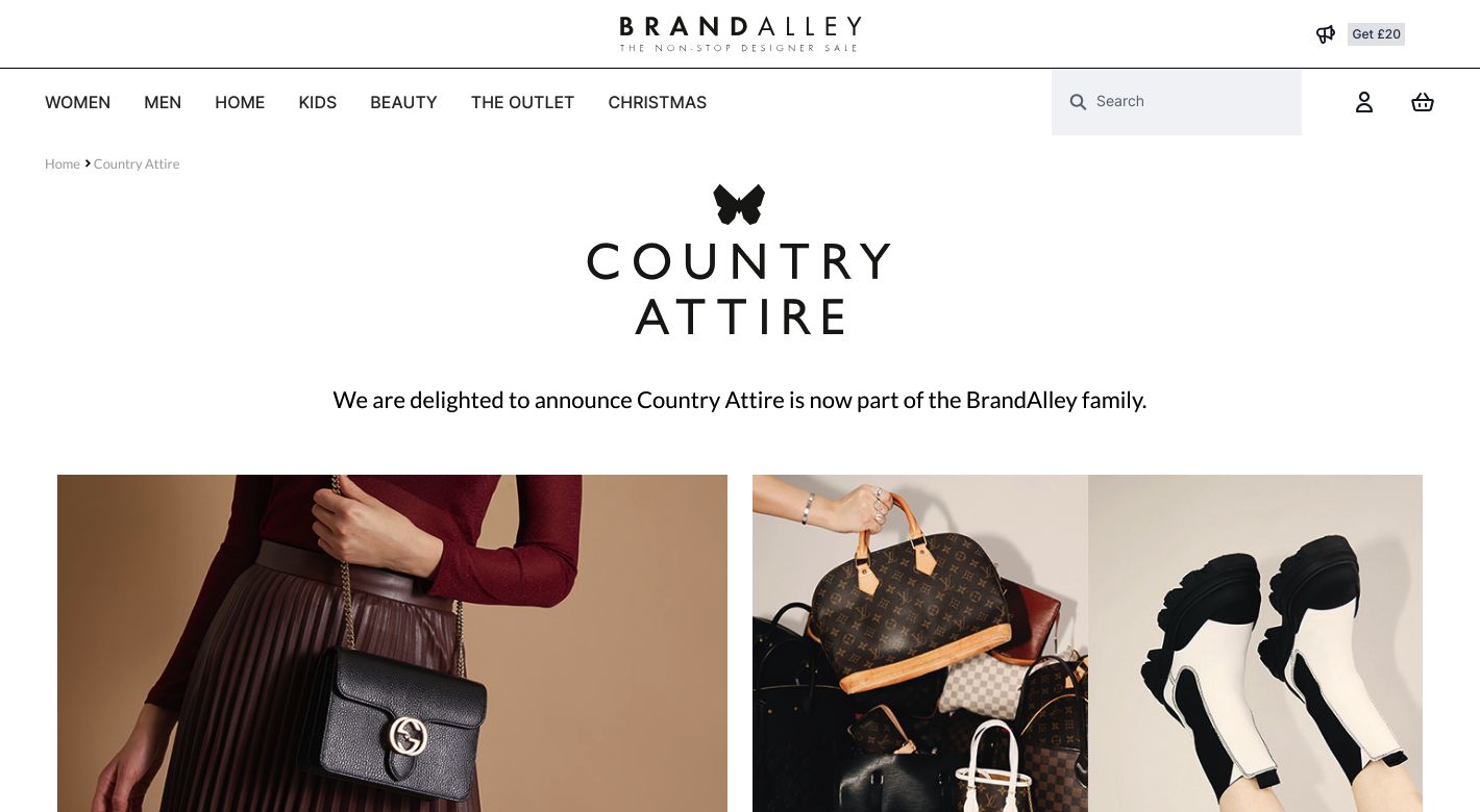 Country Attire Website