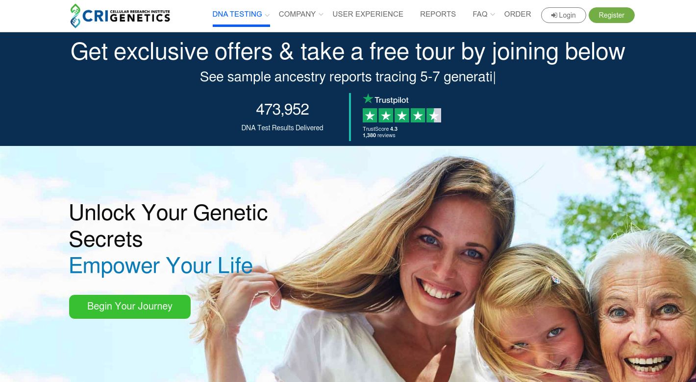 CRI Genetics Website