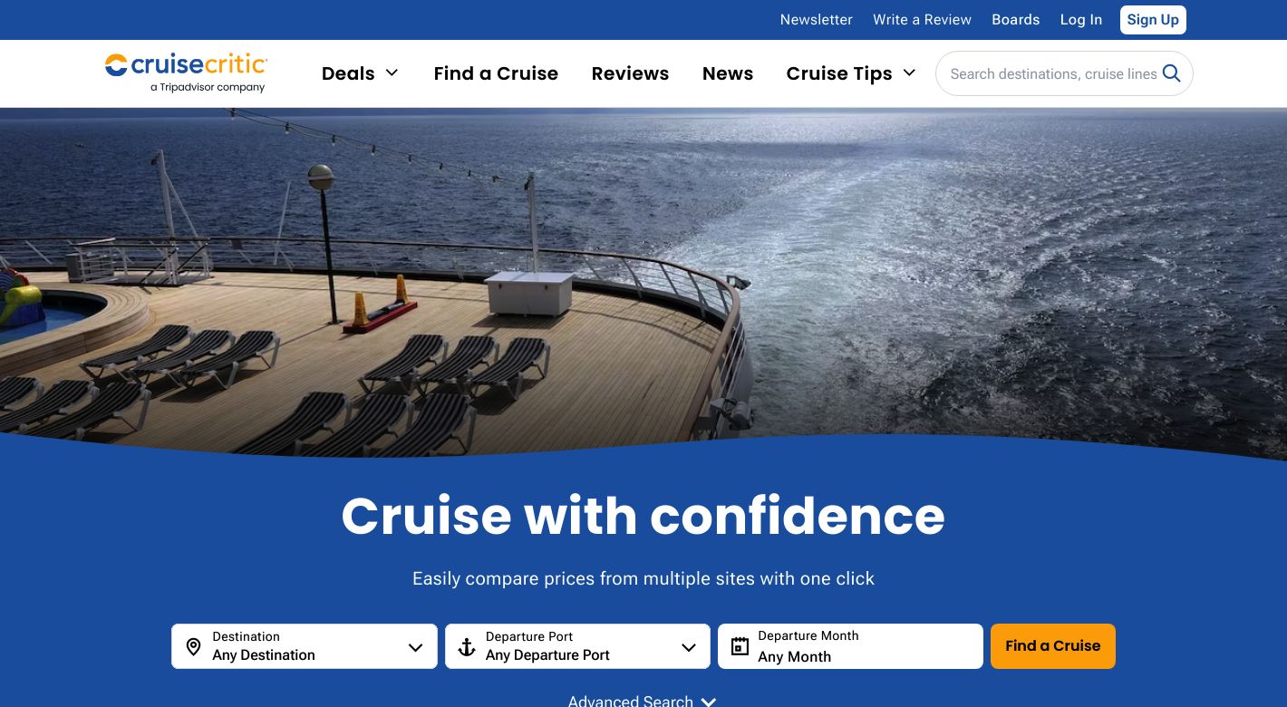 Cruise Critic Website